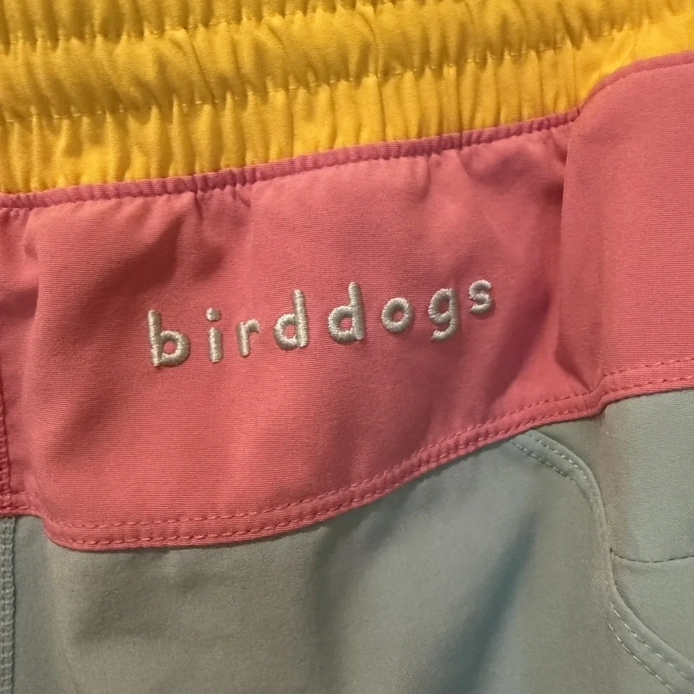 Birddogs Mens Bathing Suit Swim Shorts Board‎ Shorts XXL Long Blue Pink Yellow